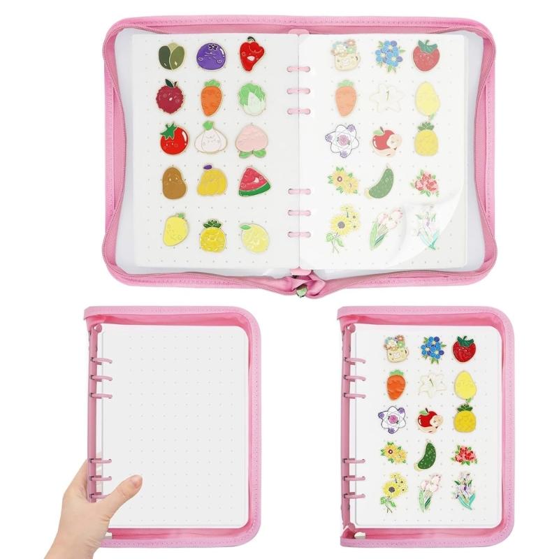 Tear Resistant Felt Storage Solution Preserving Delicate Awards With Space Efficient Compact Design Pin Showcase Book