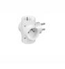4X2P+Z Plug Splitter White