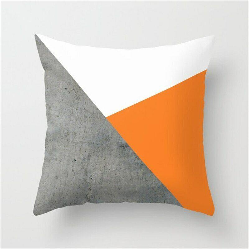 New Geometric Pattern Pillow Office Sofa Cushion Cover Car Seat Cushion