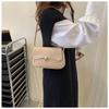 Autumn and winter women's bags fashion niche single shoulder armpit bags irregular lock texture popular women's bags