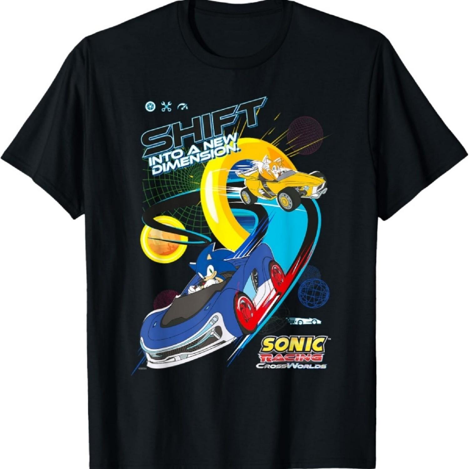 Sonic Racing CrossWorlds Shift into a New Dimension T-Shirt S