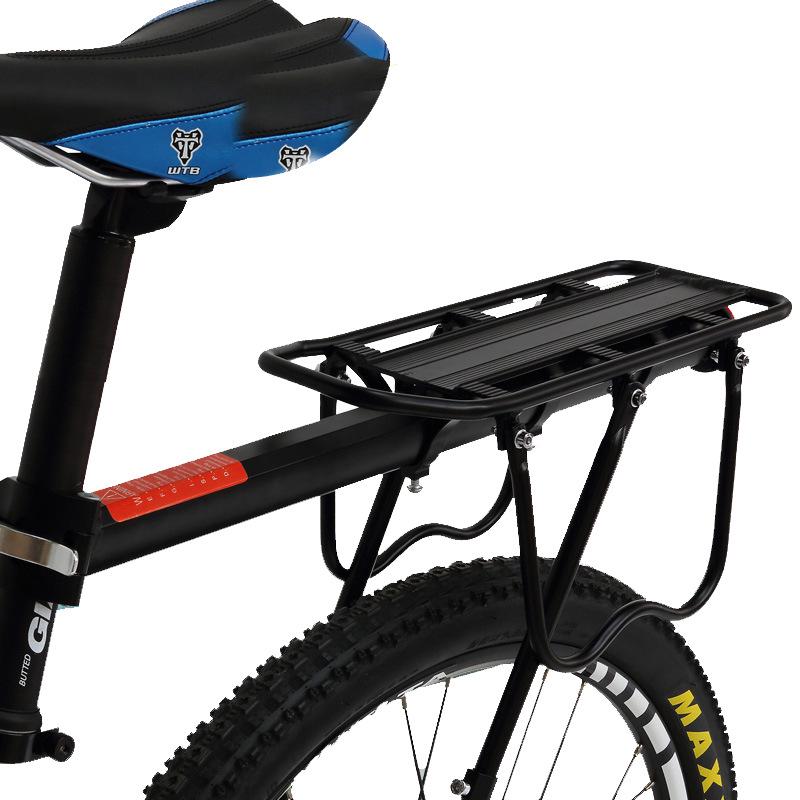 Aluminum Alloy Quick Release Bicycle Cargo Rack for Road and Mountain Bikes
