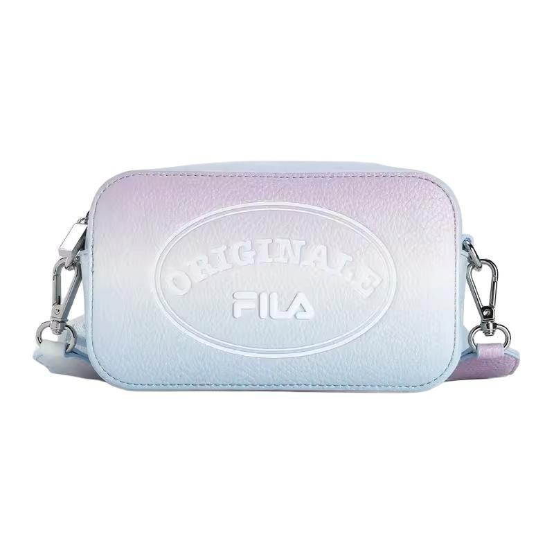 

FILA Original Casual Fashion PU Synthetic Leather Box Shoulder Crossbody Bag Women bags Sky-Blue F13W429164FLB Sky Blue,Extra Small