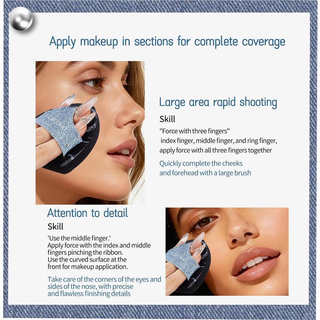 GECOMO Makeup Sponge Puff - Hot Selling New Makeup Cotton Puff For Flawless Application And Blending