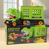 6/12 Dinosaur Model Dinosaur Truck Toys Ejection Function Dinosaur Transport  Toddler Toys