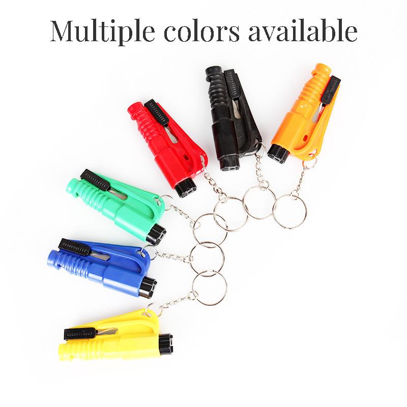 Safety Hammer Car Escape Tool 3-in-1 Window Breaker Seat belt Cutter Compact Emergency Hammer Escape Tool for Car Accessories Fuse Holders1