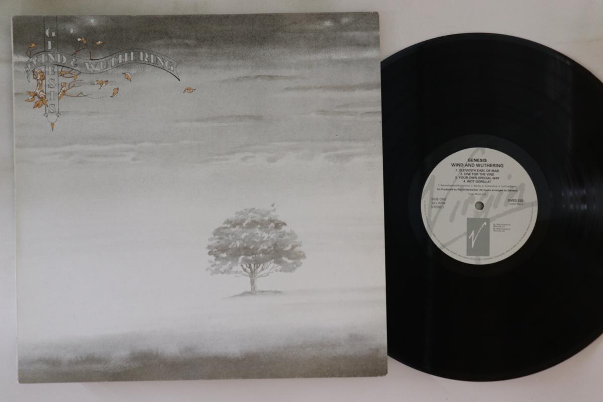 

LP Record GENESIS - Wind & Wuthering OVED332 VIRGIN 1990 UK Rock Used