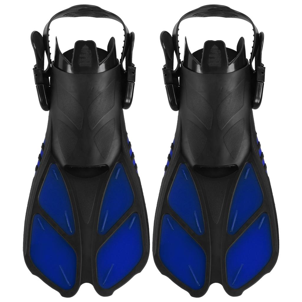 1 Pair Adjustable Swimming Fins TPR Open Heel Long Diving Flippers for SnorkelingXL