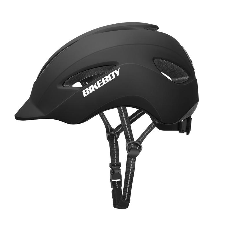 Cycling helmet with tail light USB charging waterproof mountain road roller skating outdoor cycling hard hat casual helmet