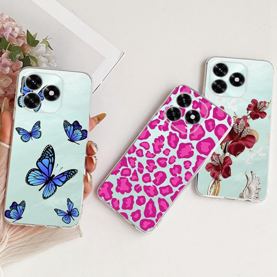 For Honor X5c Plus Case Soft Silicone Transparent Fashion Style Capa Proective Cover for HonorX5c X 5 C Plus NLA-LX1 Fundas