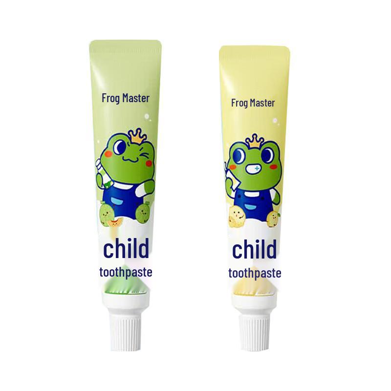 Frog Prince Kids Toothpaste (Honeydew & Lemon, 2-Pack)