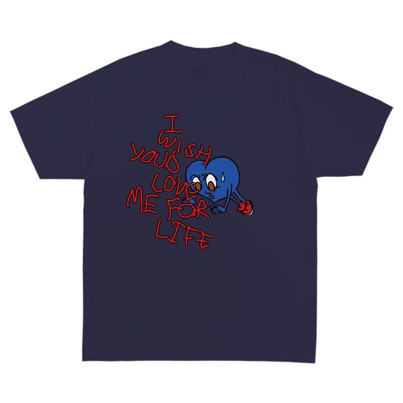 

Hot Sale 2024 Summer Men T-Shirts I Wish You Love Me For Life Harajuku Tshirts Brockhampton Ginger Hip Hop Tees Funny T-Shirt 4XL