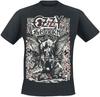 Angel Goth Ozzy Osbourne Casual T-shirt Men's and Women's Luxury Band Brand Top