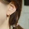Versatile Gold Hoop Earrings Female Daily Party Jewelry Matel Simple Design Accessories for Women