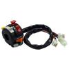 7/8" 22mm Motorcycle Multifunction Handlebar Control Switch Assembly  Warning Light Kill Start Turn Signal Horn Button Switch