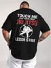 Unisexs ShortSleeve TShirt JiuJitsu Themed Streetwear Brand ShortSleeve TShirt Unisexs Tshirts for Summer Unisex