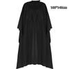 Professional Black Hair Cutting Cape Waterproof Barber Cape for Salon Stylists Home Hairdressing