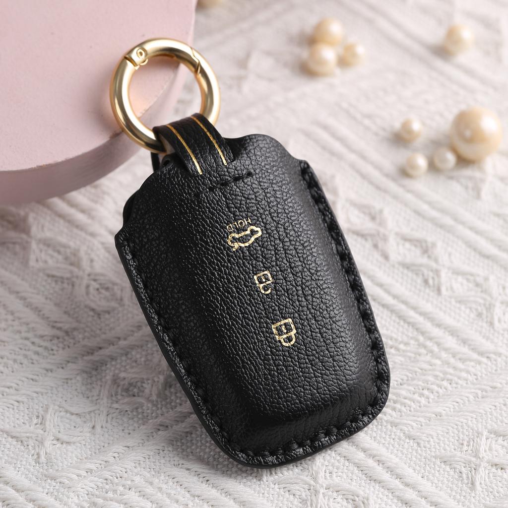Customized Car Key Cover Is Suitable for Old Kia High-end Leather Pure Hand-stitched Key Protection Shell Buckle