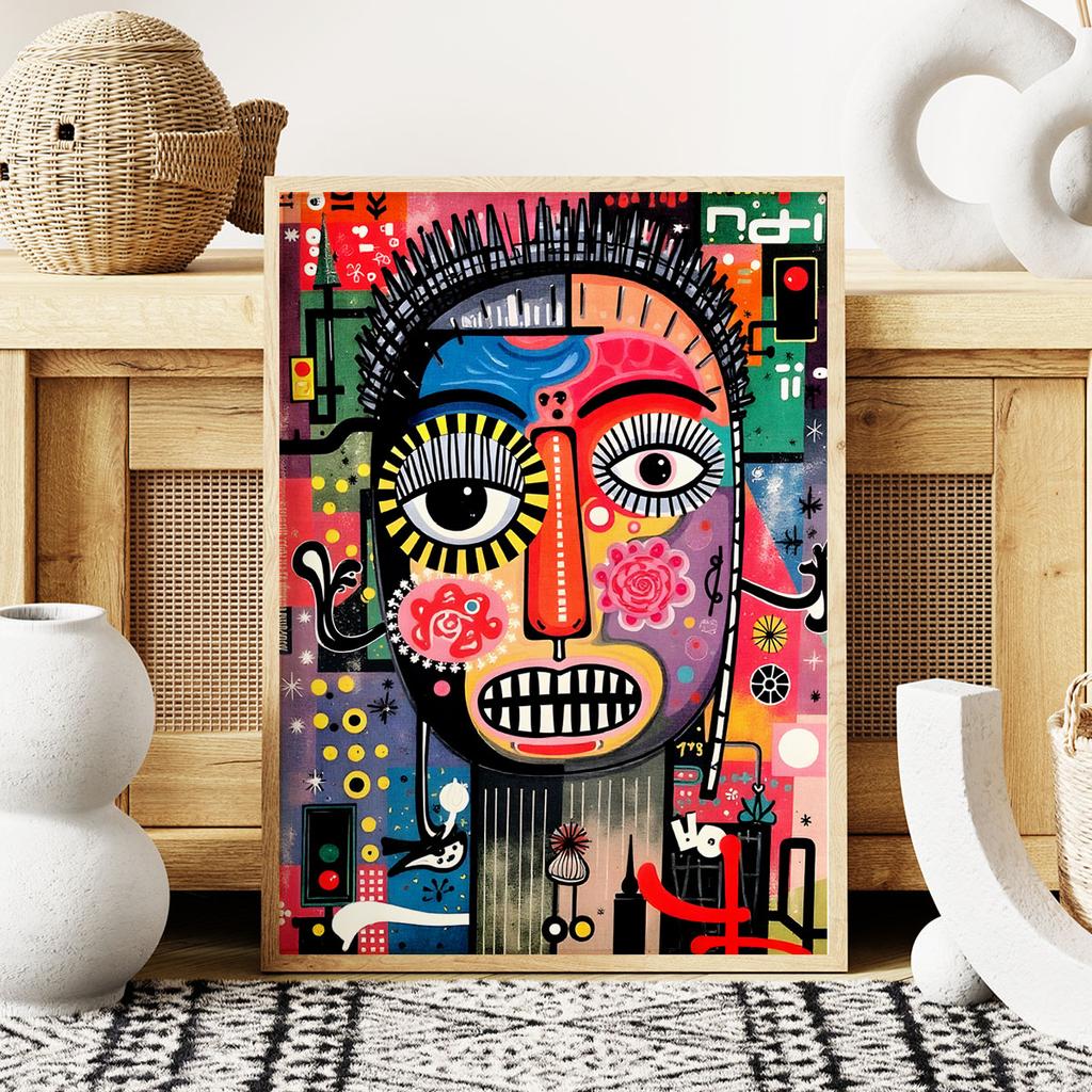 Poster Portrait Abstraction