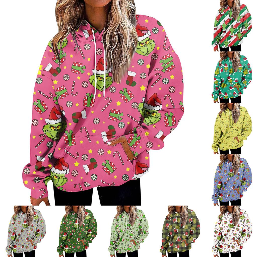 Women's Fashion Daily Versatile Casual Crewneck Sweatshirts Graphic Daily Long Sleeve Gradient Patchwork Printed Top Sweatshirts