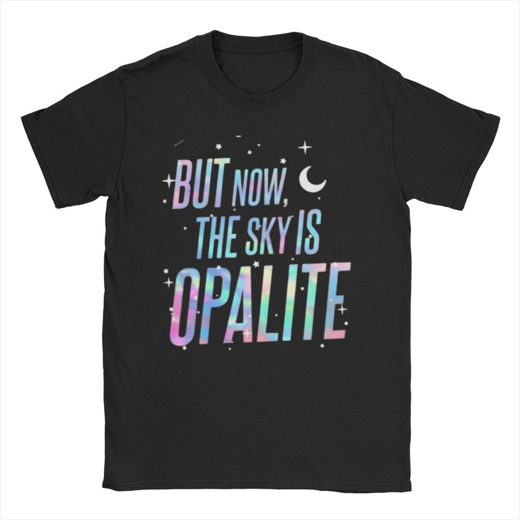 Genial Der Himmel ist Opalit Showgirlvv T-Shirts Unisex DAMEN Rundhals 100% Baumwolle T-Shirts Kurzarm T-Shirt Party Oberteile