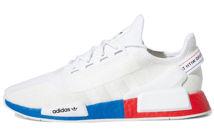 

Adidas Originals NMD_R1 V2 White Lush Red Blue FX4148 36