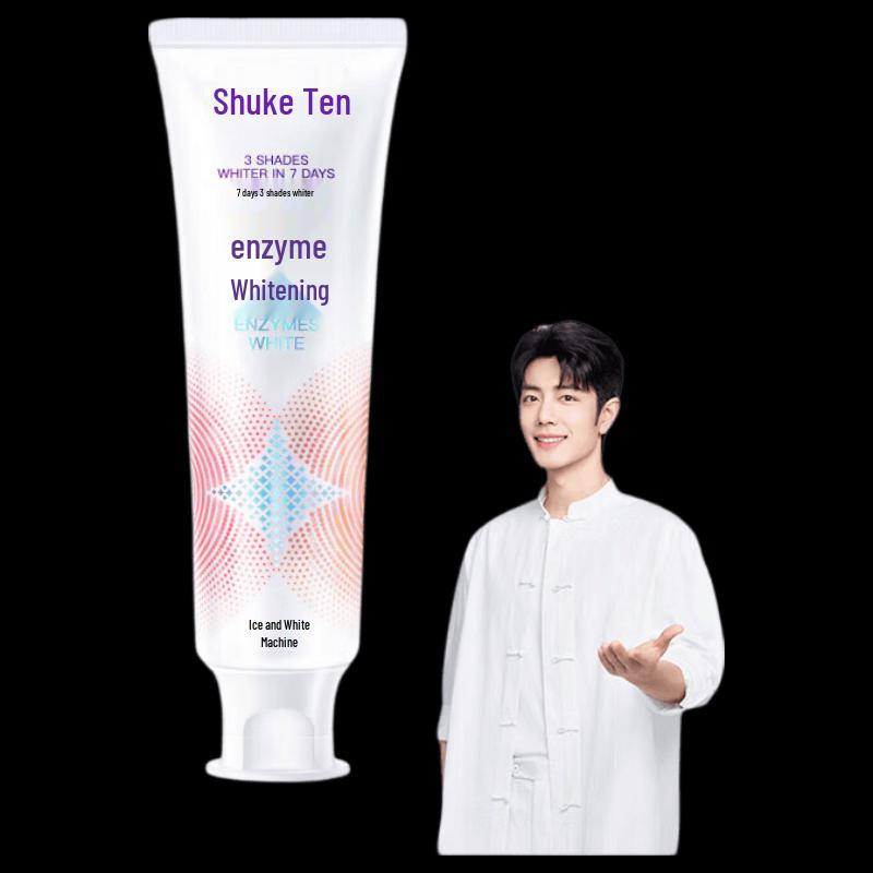 Shuke Enzyme Whitening Toothpaste - Icy Peach Flavor