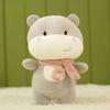 Newest Pig Lion Dinosaur Hippopotamus Doll Kawaii Stuffed Plush Toy Figure Cartoon Anime Cute Kids Birthday Holiday Gift Doll