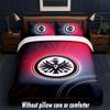 Eintracht Frankfurt Football Design Bed Bedding Set 1 Duvet Cover + 2 Pillowcases Soft Breathable Household Bed Linens