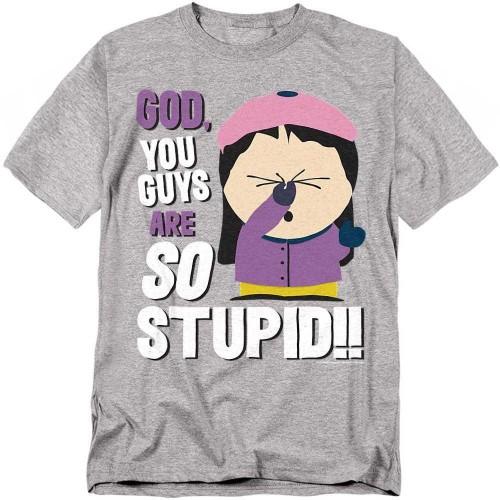 South Park Unisex Adult So Stupid T-Shirt