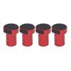 4pcs Red Bench Dogs Aluminum Alloy Workbench Dog Woodworking Hole Accessories Positioning