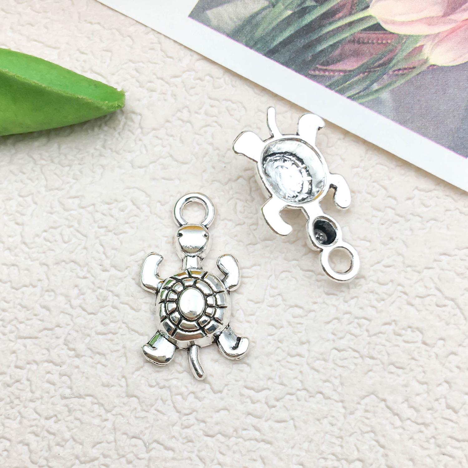 

Подвеска из сплава в виде морской черепахи для ювелирных изделий и рукоделия