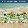 Tropical fruit plant pattern beach towel microfiber printed bath towel double-sided velvet quick-drying towel
