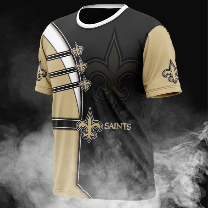

Personalized Orleans Saints Full Prin Unisex T-shirt Custom Orleans Saints