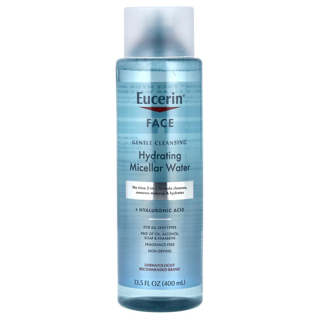 Face, Hydrating Micellar Water, Unscented, 400Ml (13.5Fl Oz)