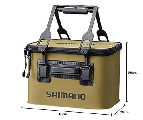 Shimano BK-016Q Bakkan EV Fishing Bucket, 15.7 inc