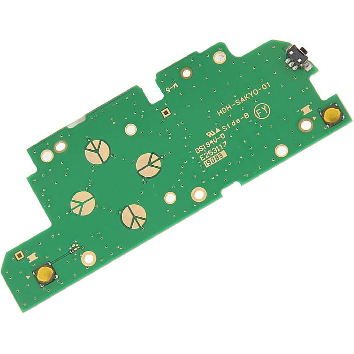 Diyeeni Replacement Left L Side Motherboard, Lite L Board Motherboard, Game Console Key Board Part, PCB Material
