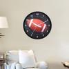Round Silent Movement Clock Plastic Wall Mounted Clock Creative Decoration Clock  Bedroom