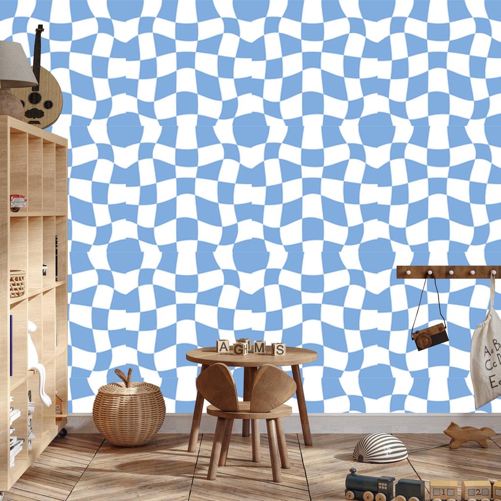 Wallpaper Free checkerboard azure, azure background 50x1000