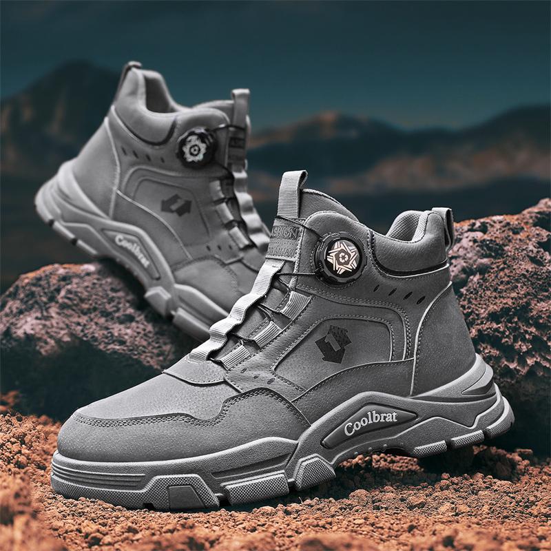 Off-Road Outdoor Shoes Outdoor Travel Hiking Shoes Breathable Men's Shoes Non-Slip Wear-Resistant Soles Comfortable Inner Breathable Upper