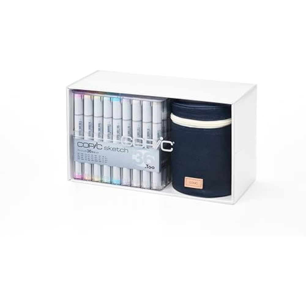 COPIC (COPIC) Too Special Gift Sketch Pochette Bundle Set Navy