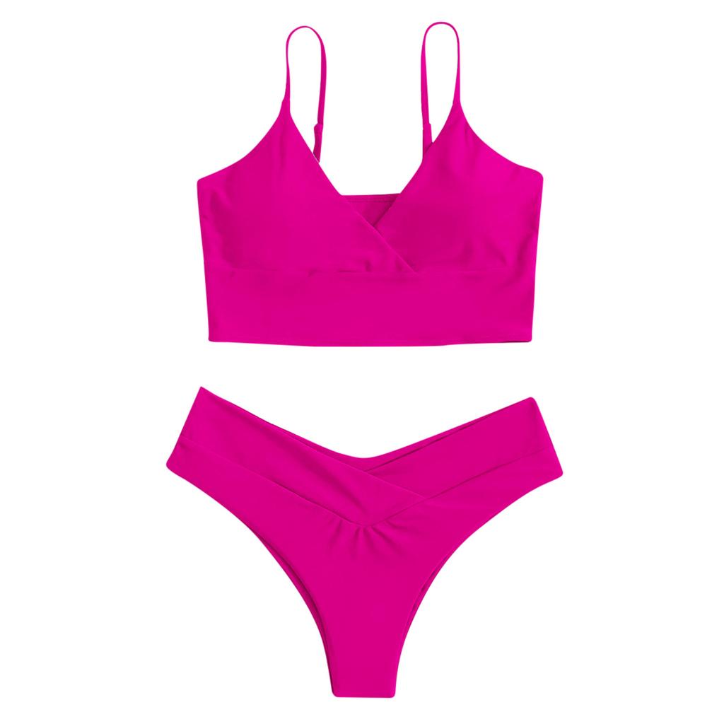 Women Bandeau Bandage Bikini Set Push-Up Brazilian Swimwear Beachwear Swimsuit
