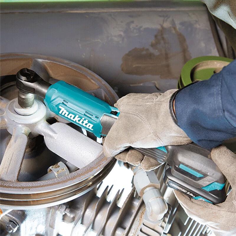 Makita 18V 3/8 & 1/4 Inch Cordless Brushless Angle Ratchet Wrench CN Plug (adapter Included)