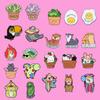 Animal Cartoon Colorful And Plant Themed Brooches Unique Fashion Accessories Set