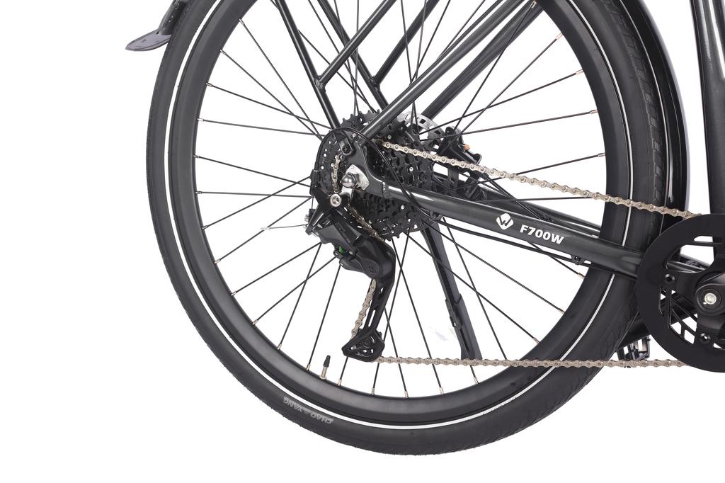 FAFREES F700M Electric Bicycle 36V 10Ah Battery, 250W Motor, 100KM Range, 700*42C City Tires, Hydraulic Disc Brakes E-Bike