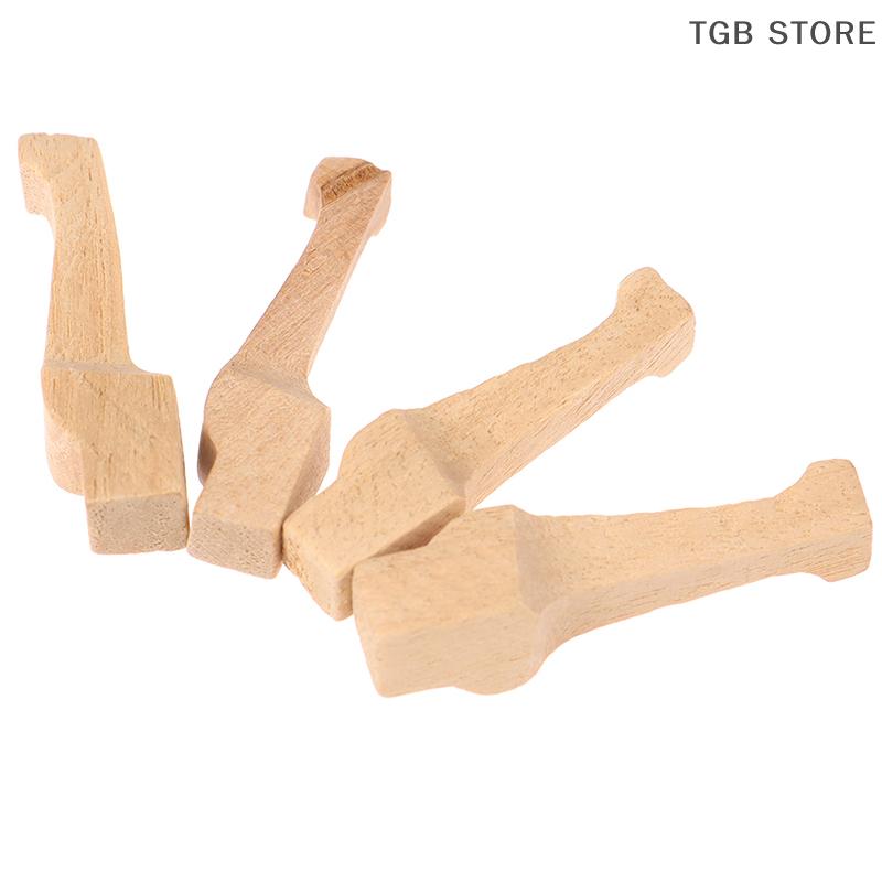 4Pcs/Set Miniature Table Legs Furniture Decor DIY 1/12 Dollhouse Making Accessories