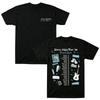 T-shirt Tournée Scrapbook Freya Skye Alignement des Étoiles Tournée 26 T-shirt Graphique Été Coton Y2k Streetwear Unisexe Mode Casual Vêtements