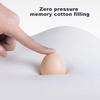 Travel Neck Pillow with Hood Memory Foam U-shaped Pillow with Adjustable Drawstring Breathable Neck Cushion for Airplane Car Long Flights Road Trips