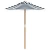 Vidaxl Picnic Table For 4 Children, With Umbrella, Fir Wood