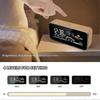 Temperature Humidity Gauge, ,Wireless Home Weather Clock, Thermometers Humidity Clock Indoor Alarm